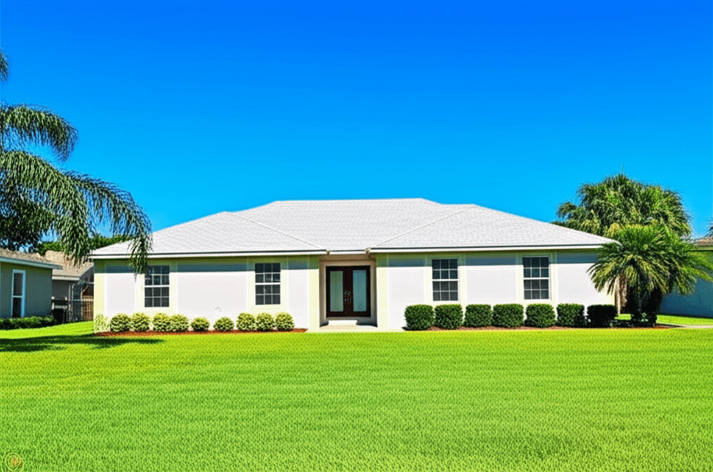 Green Valley Roofing โ Port St. Lucie FL aerial neighborhood roofing